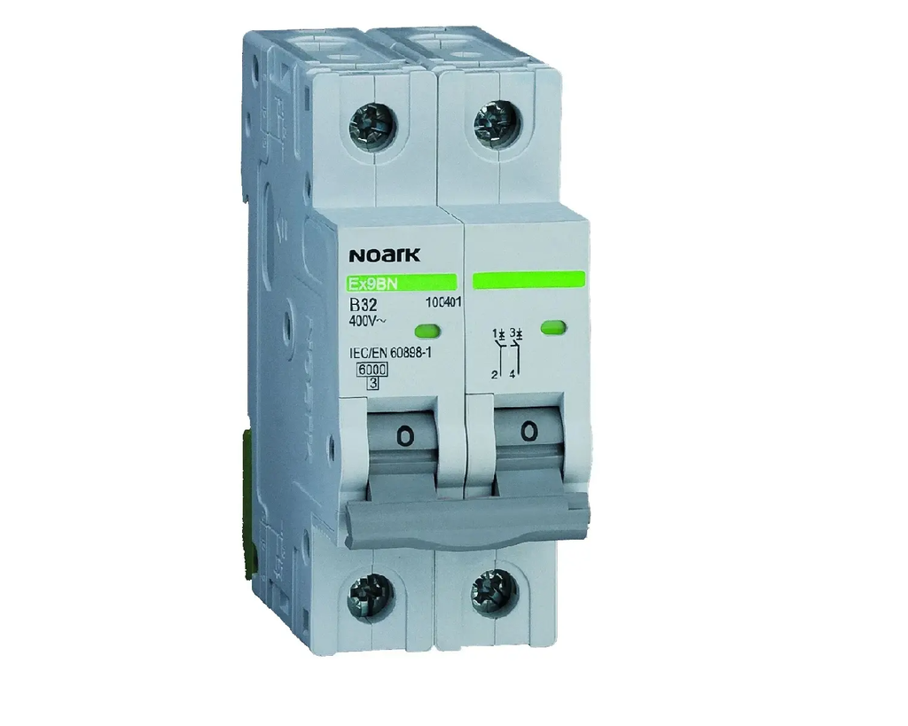 NOARK 2P 10A B 6kA Ex9BN 100036 | CatenaElectric
